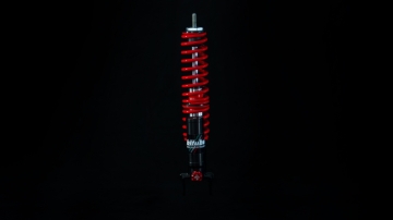 Picture of Bitubo YLV0 Monoshock Rear Adjustable: Spring Preload, Compression, Red Spring