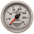 Picture of Autometer UL II Boost Gauge 2-1/16in Mechanical Pressure Ultra-Lite Gauge 35PSI