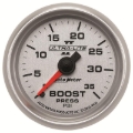 Picture of Autometer UL II Boost Gauge 2-1/16in Mechanical Pressure Ultra-Lite Gauge 35PSI