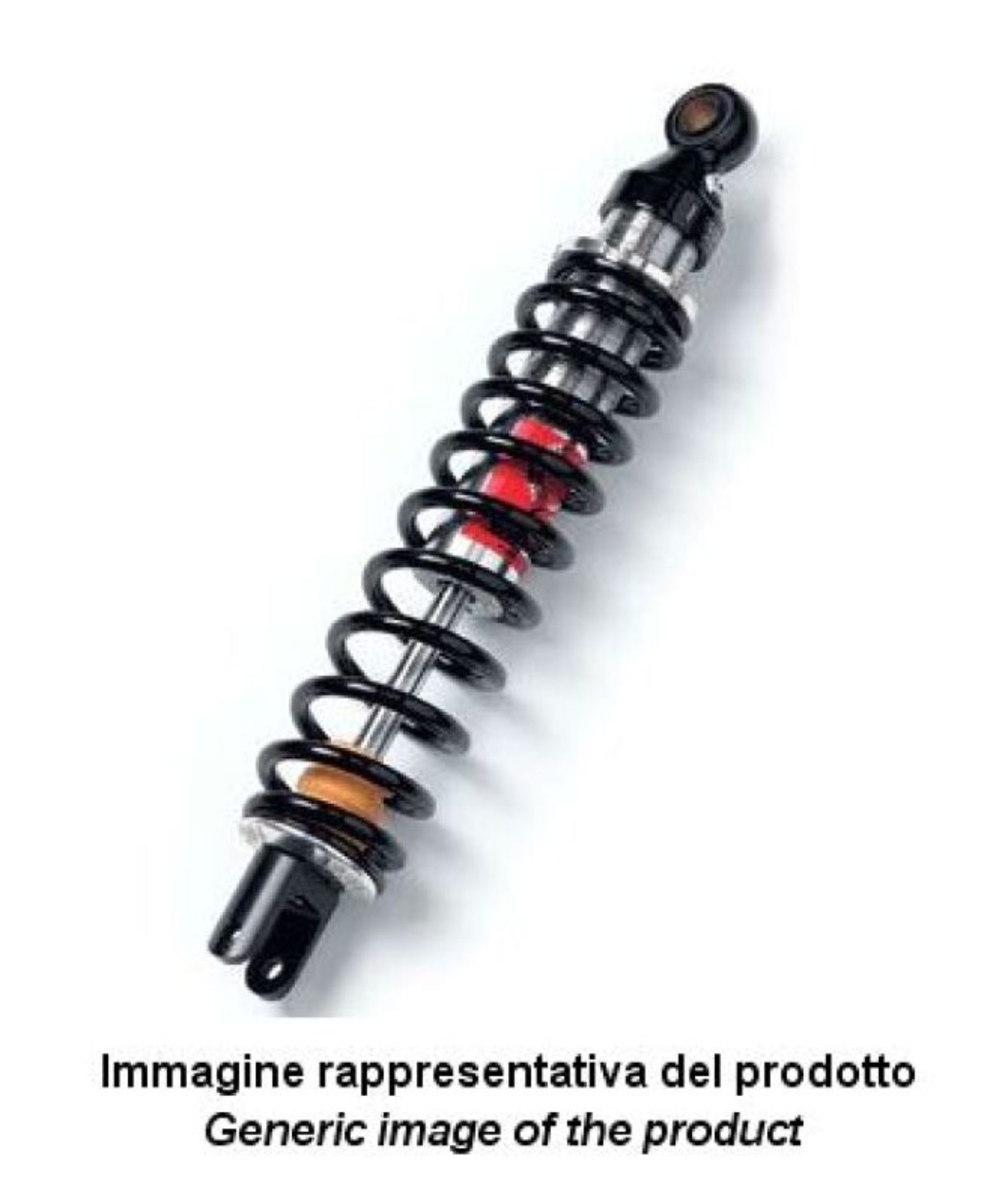 Picture of Bitubo WAB0 Monoshock Adjustable: Spring Preload, Red Spring