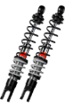 Picture of Bitubo YGB0 Twinshocks Front Adjustable: Spring Preload, Black Spring