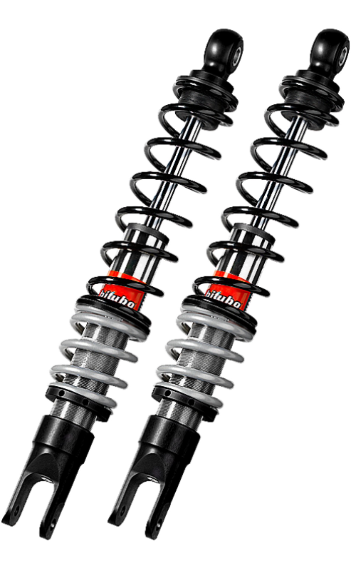 Picture of Bitubo YGB0 Twinshocks Rear Adjustable: Spring Preload, Black Spring