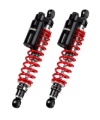Picture of Bitubo WMT0 Twinshocks Adj.: Spring Preload, Reb., Comp., Length 361mm, Piggyback Tank, Red Springs