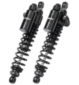 Picture of Bitubo WMT2 Twinshocks Adj.: Spring Preload, Reb., Comp., Length 351mm, Piggyback Tank,Dark Edition