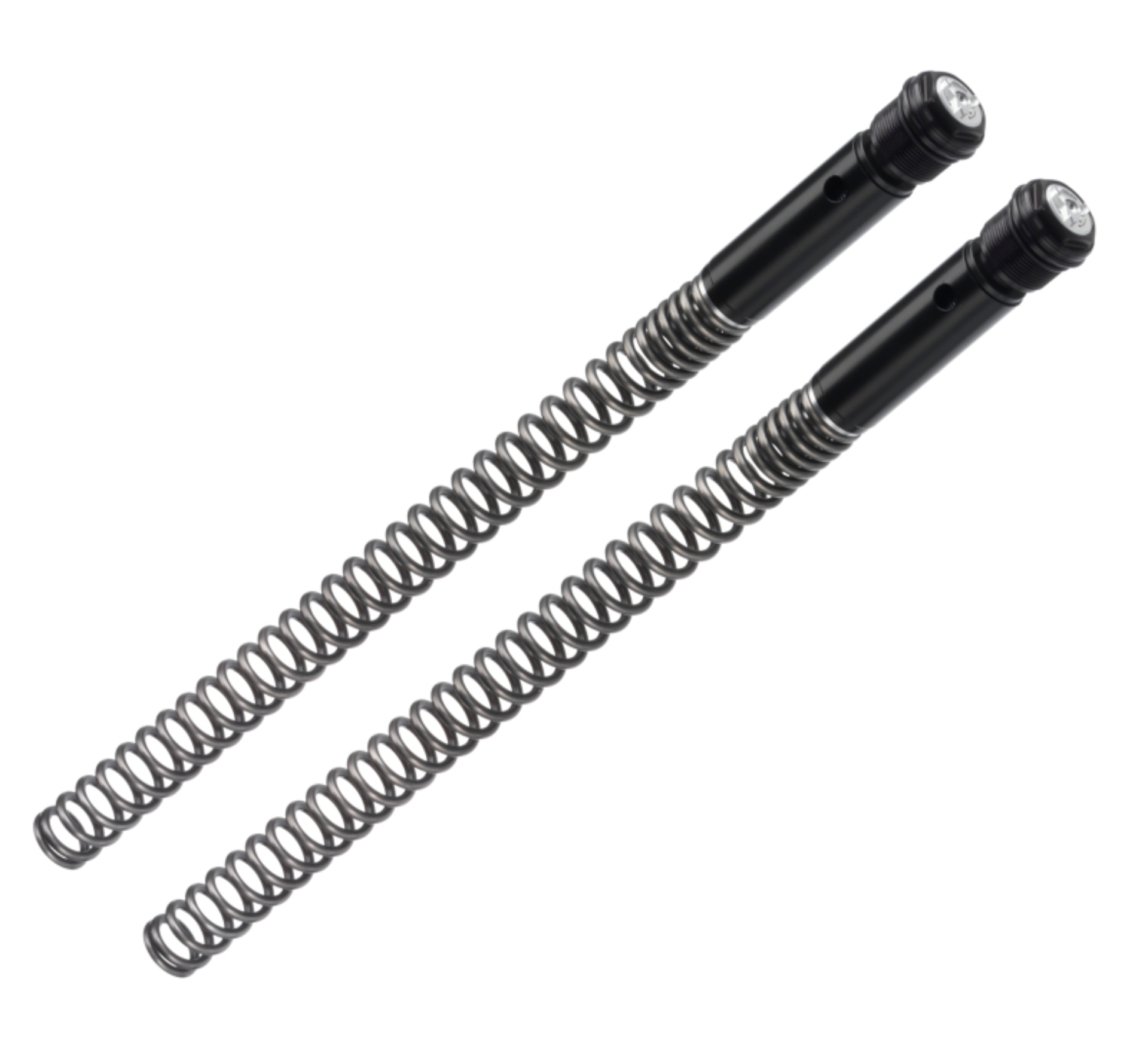 Picture of Bitubo KB0 Springs And Caps Kit Adjustable: Spring Preload, Without Oil, Red Ring