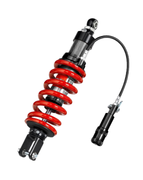 Picture of Bitubo XZE3 Monoshocks Adjustable: Hydraulic Spring Preload, Rebound, Length, Red Spring