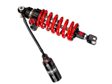 Picture of Bitubo CLU3 Monoshock Adjustable: Hydraulic Spring Preload, Reb., Double Comp., Length, Red Spring