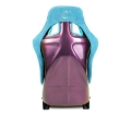 Picture of NRG FRP Bucket Seat (Large) Prisma-Chromatic Dark Teal Vegan Suede w/ Chameleon Back