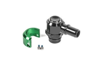 Picture of Radium Engineering v2 Quick Connect 19mm Male To 16mm SAE Male 90 Degree