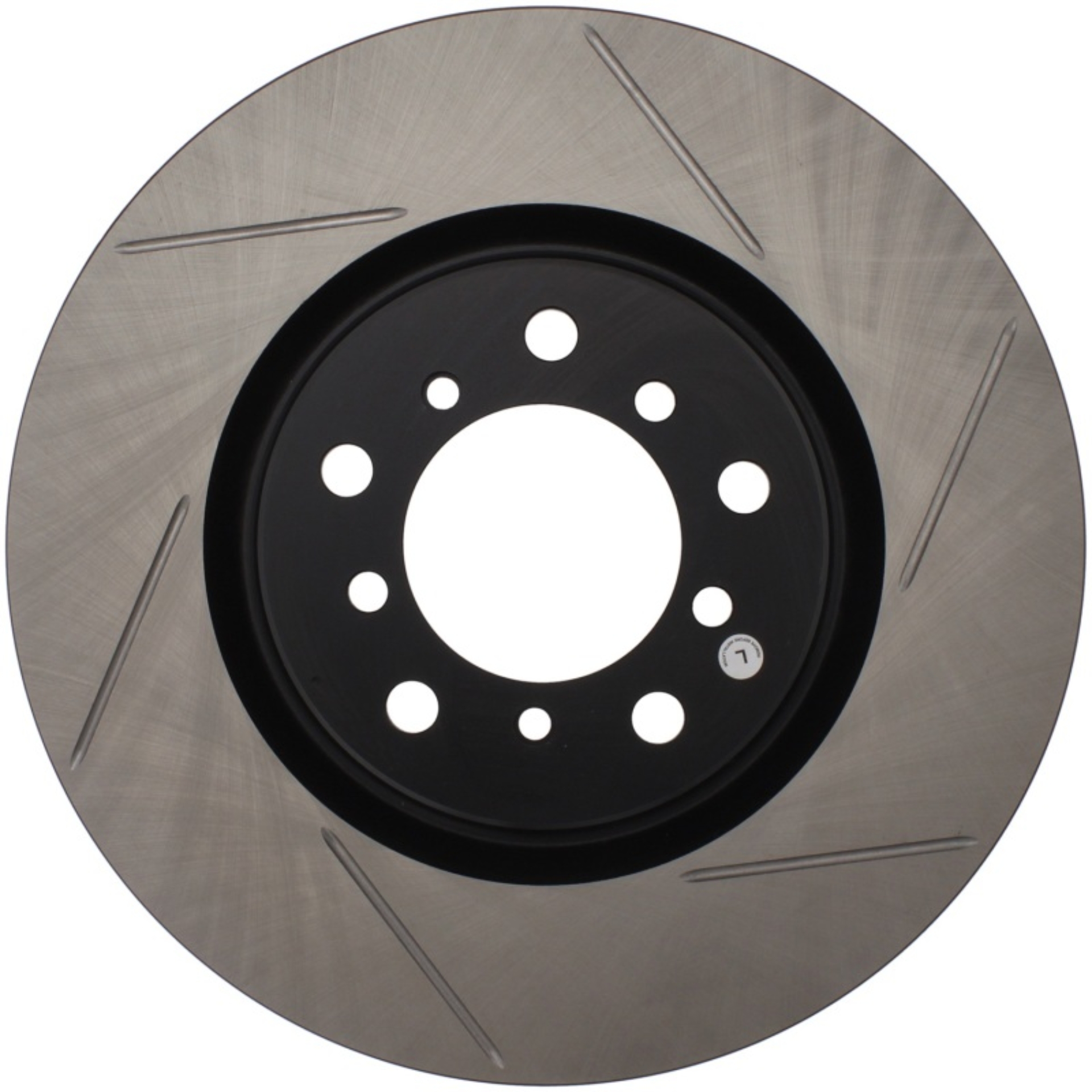Picture of Sport Slotted Brake Rotor; Front Left