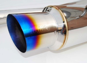 Picture of Invidia 02-07 WRX/STi 76mm N1 RACING Titanium Tip Cat-back Exhaust