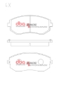 Picture of DBA 13-20 Toyota 86/Subaru BRZ (ZN6) RP Performance Front Brake Pads
