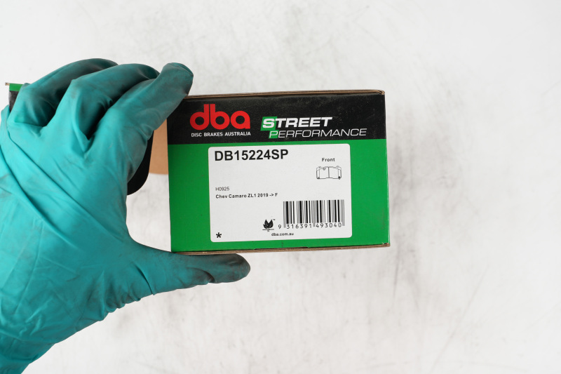 Picture of DBA 16-22 Chevrolet Camaro ZL1 (w/6 Piston Brembo Caliper) SP Performance Front Brake Pads