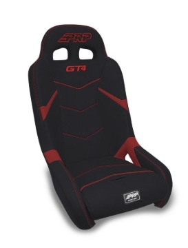 Picture of PRP Polaris RZR/Can-Am Maverick GT4 Suspension Seat - Black/Red