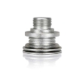 Picture of NRG Shift Boot Retainer- Works with SK-350,450,480, 800 & Heat Sink Shift knobs (m18x1.5)- Silver