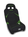 Picture of PRP Polaris RZR/Can-Am Maverick GT4 Suspension Seat - Black/Green