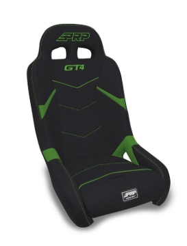 Picture of PRP Polaris RZR/Can-Am Maverick GT4 Suspension Seat - Black/Green
