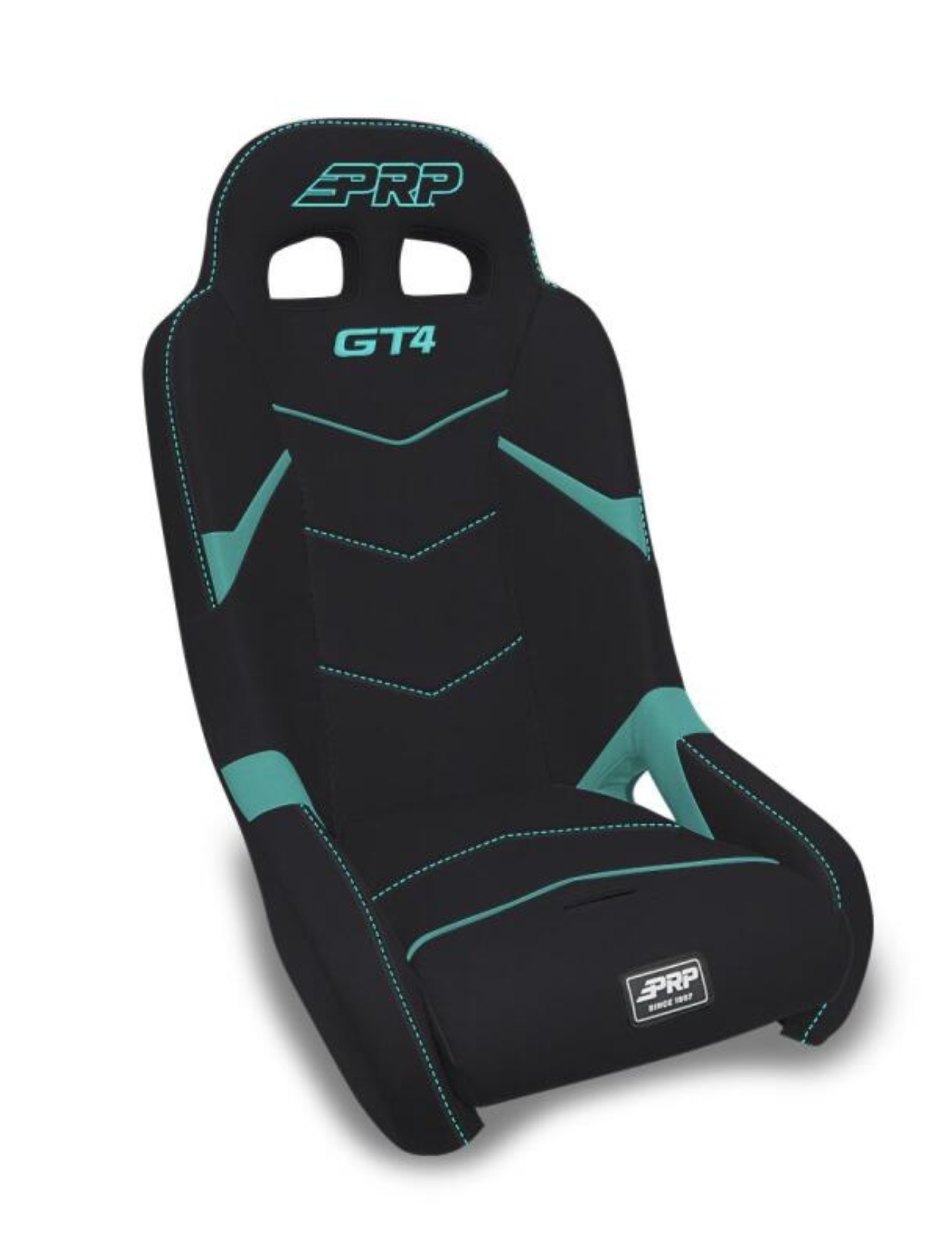 Picture of PRP Polaris RZR/Can-Am Maverick GT4 Suspension Seat - Black/Teal