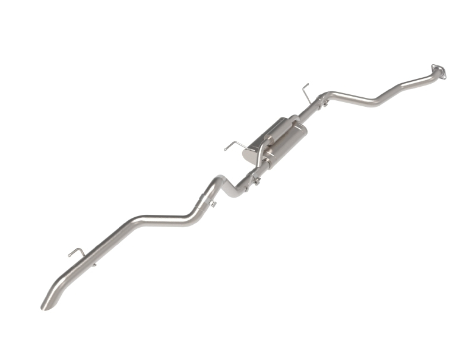 Picture of aFe 24-25 Toyota Tacoma L4-2.4L (t) Vulcan Series 2.5in 304 Stainless Steel Cat-Back