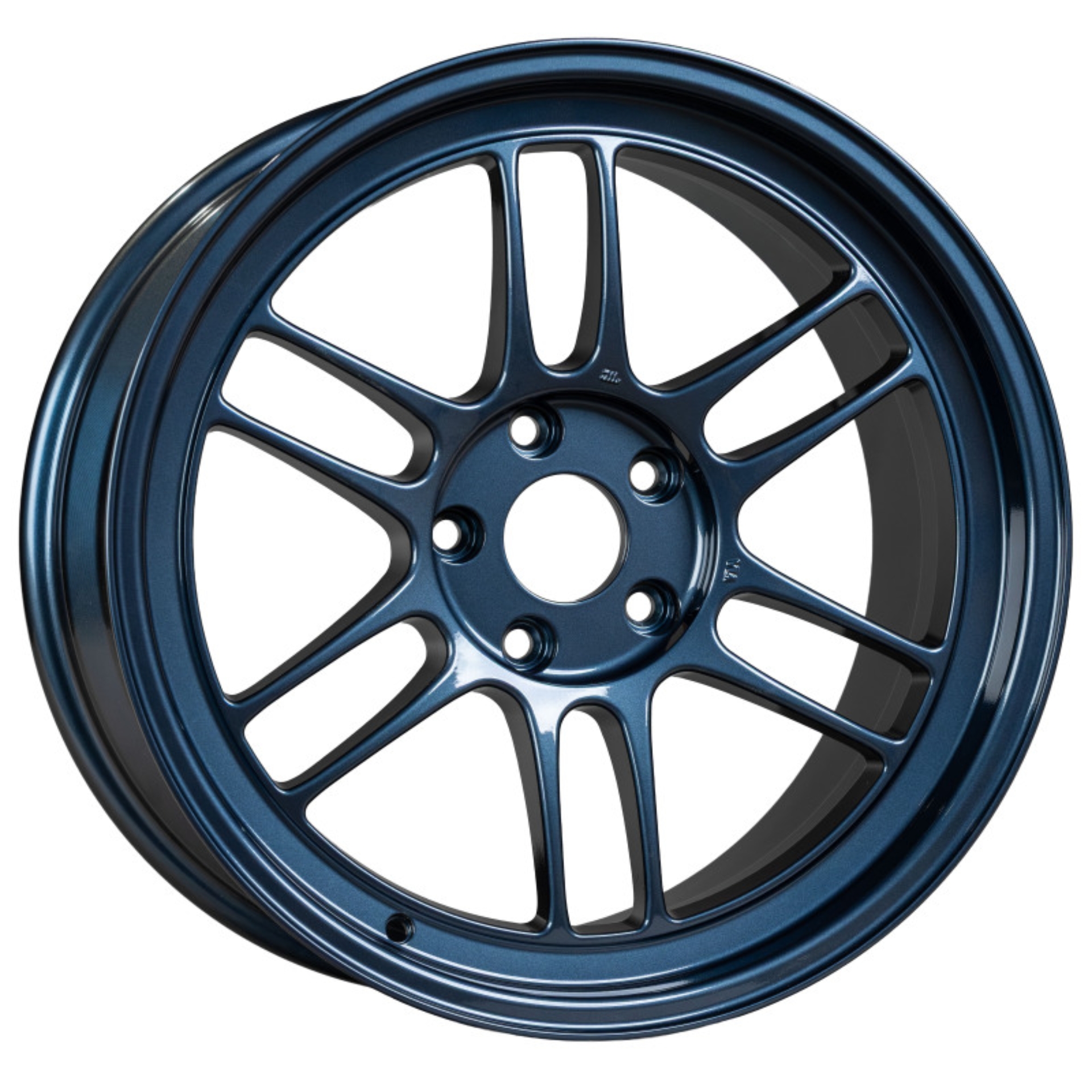 Picture of Enkei RPF1 18x9.5 5x114.3 38mm Offset 73mm Center Bore Misty Blue Wheel