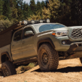 Picture of Rock Slide 16-23 Toyota Tacoma Rock Sliders Long Bed