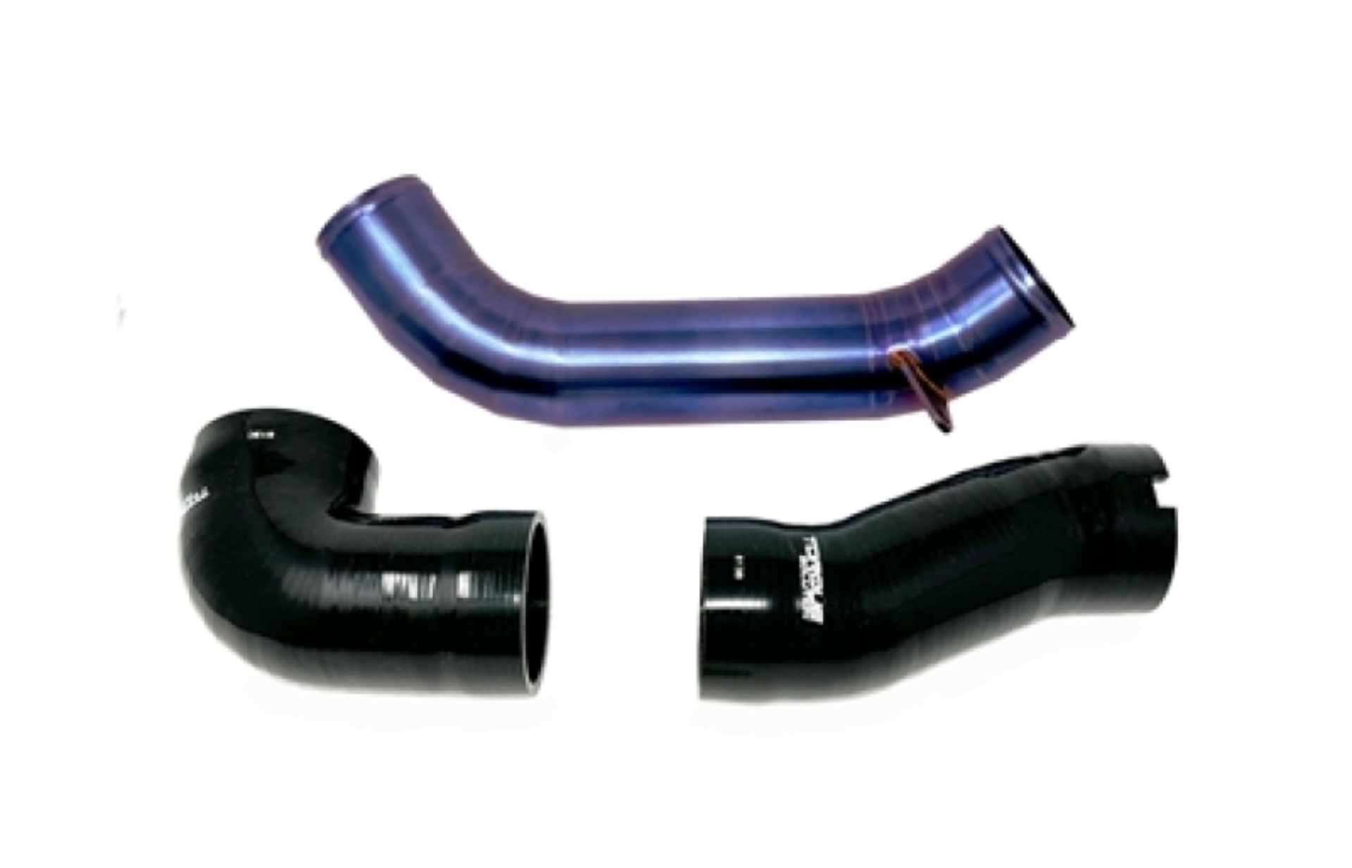 Picture of Torque Solution 2022+ Subaru WRX Intake Pipe Kit - Titanium Burnt Purple / Blue