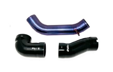Picture of Torque Solution 2022+ Subaru WRX Intake Pipe Kit - Titanium Burnt Purple / Blue