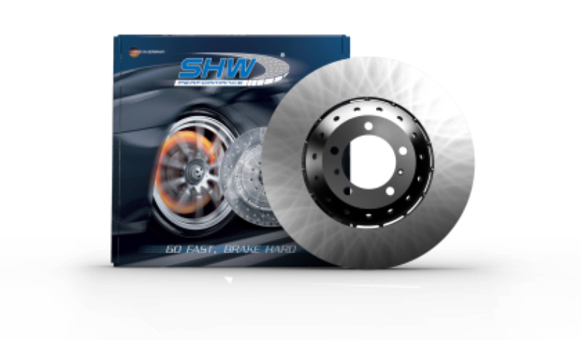 Picture of SHW 18-24 Bentley Continental GT Left Front Smooth Lightweight Brake Rotor (3SA615301A)