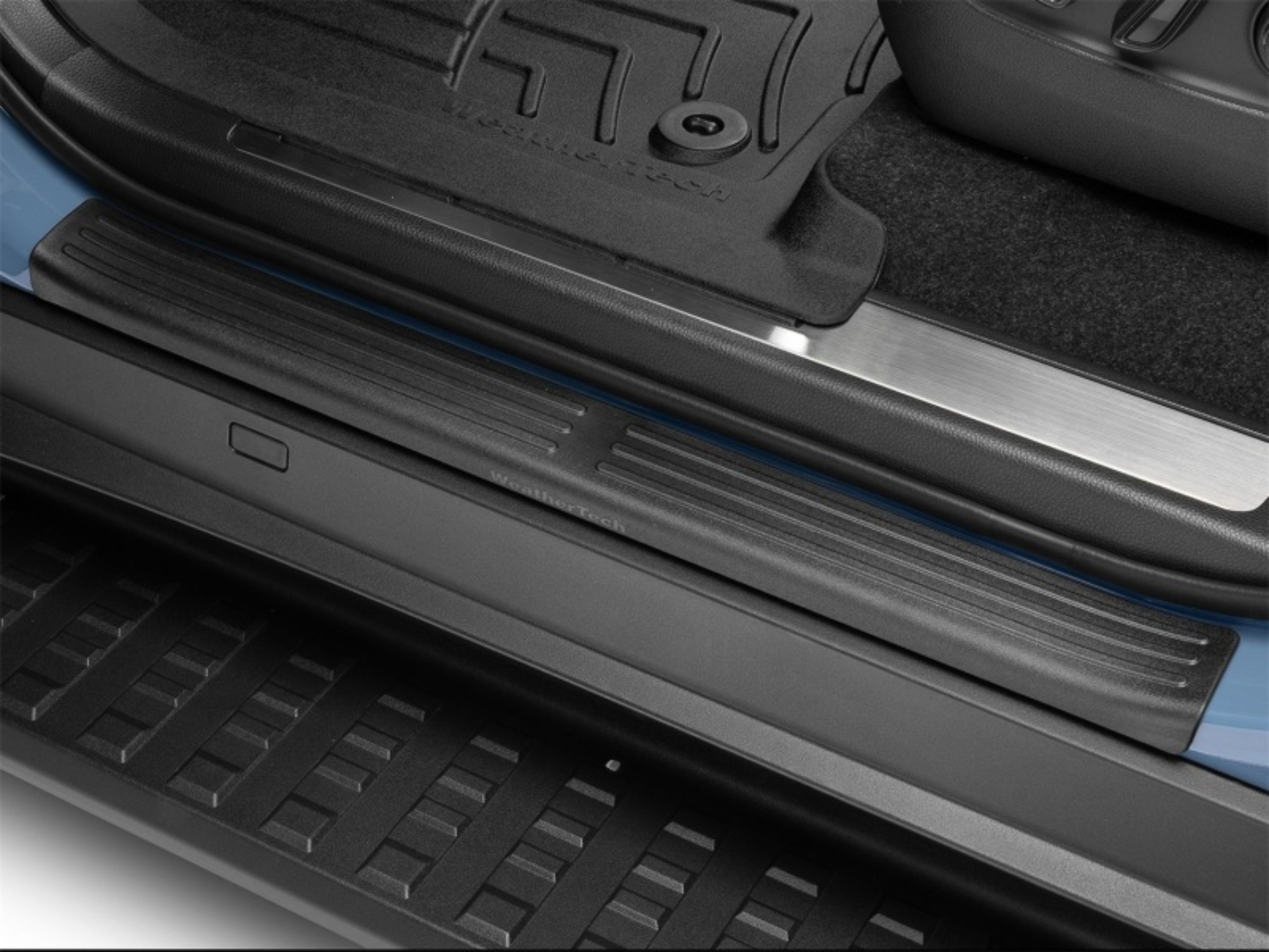 Picture of WeatherTech 24-25 Toyota Land Cruiser SillProtector - Black