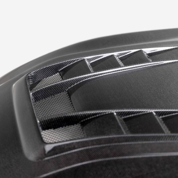 Picture of Seibon 23-25 Toyota Corolla GR TV-Style Double-Sided Carbon Fiber Hood