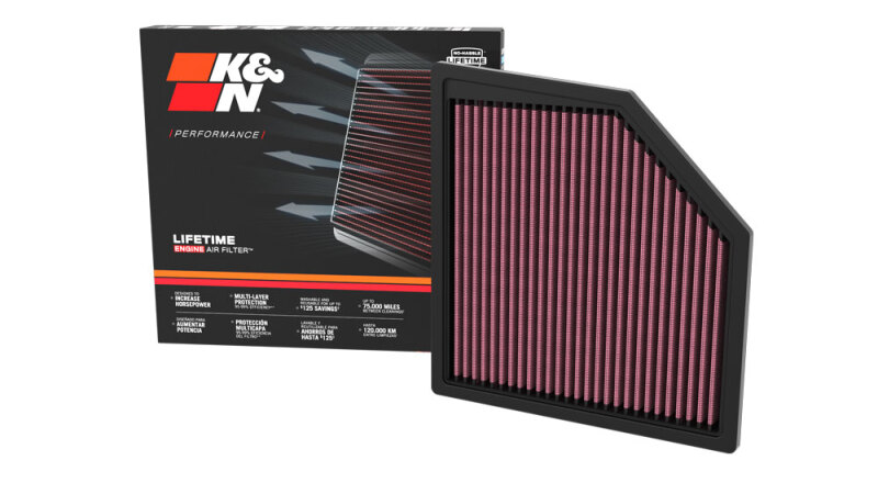 Picture of K&N 22-25 BMW X1 High-Flow Engine Air Filter