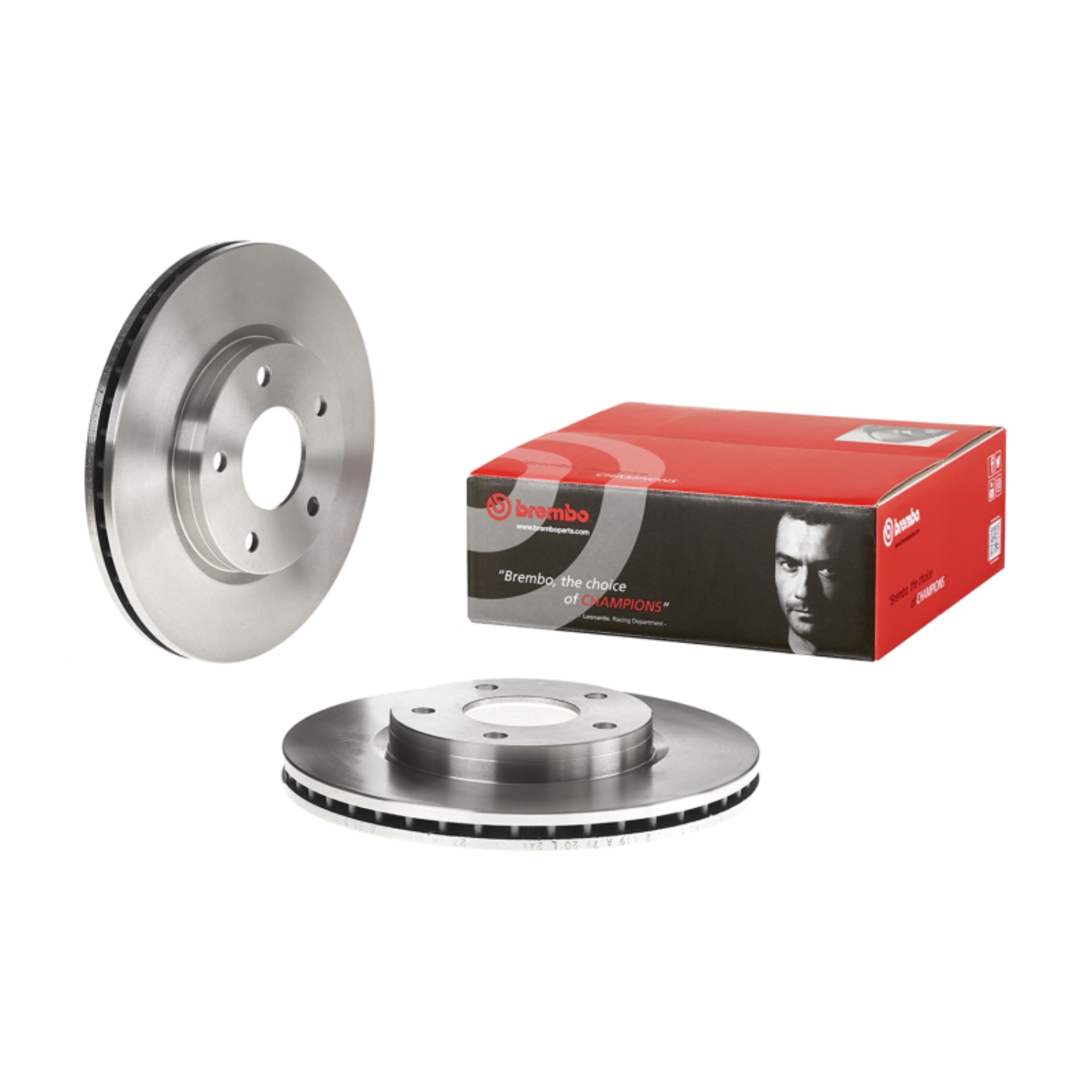 Picture of Brembo OE 13-19 Nissan Sentra Standard Brake Disc - Front