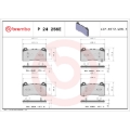 Picture of Brembo OE 21-22 Ford Mustang Mach-E EV Pad Brake Pad - Front
