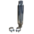 Picture of Kooks 3in. Round Clamp In Muffler 14in. Long Polished Stainless Steel