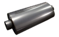 Picture of Kooks 3in Oval Center/Center Muffler 18in Long Body Polished Stainless Steel