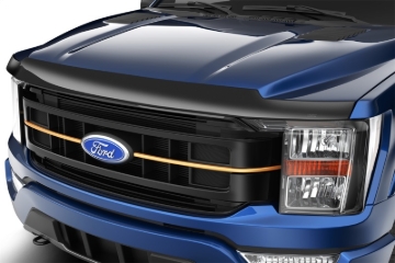 Picture of Husky Liners 21-24 Ford F-150 Tremor/Platinum/King Ranch Aeroskin - Smoke