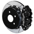 Picture of Wilwood 07-18 Jeep Wrangler Narrow Superlite 4R Rear Brake Kit Slotted 13.50in Rotor w/Lines - Black