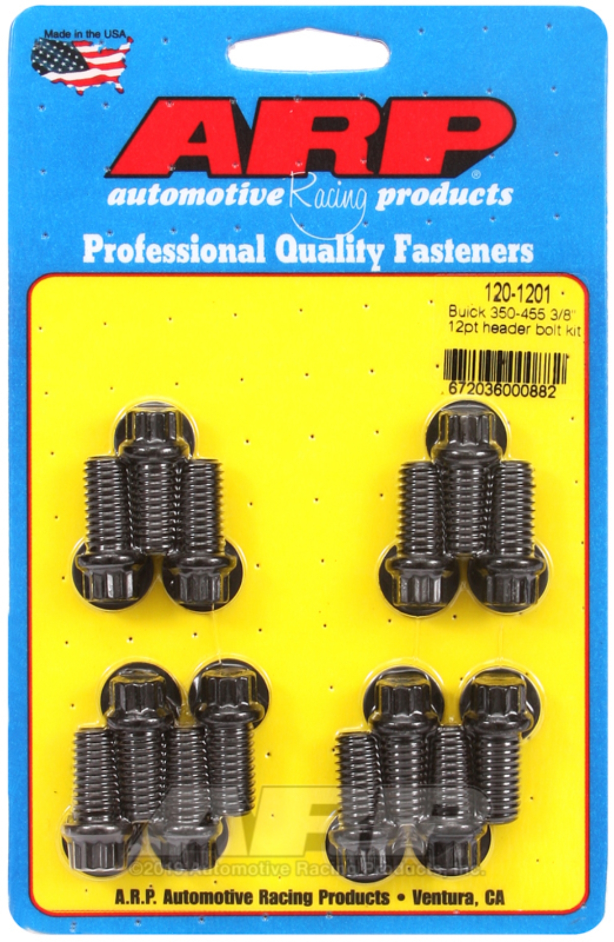 Picture of ARP Buick 350-455 3/8in 12pt Header Bolt Kit
