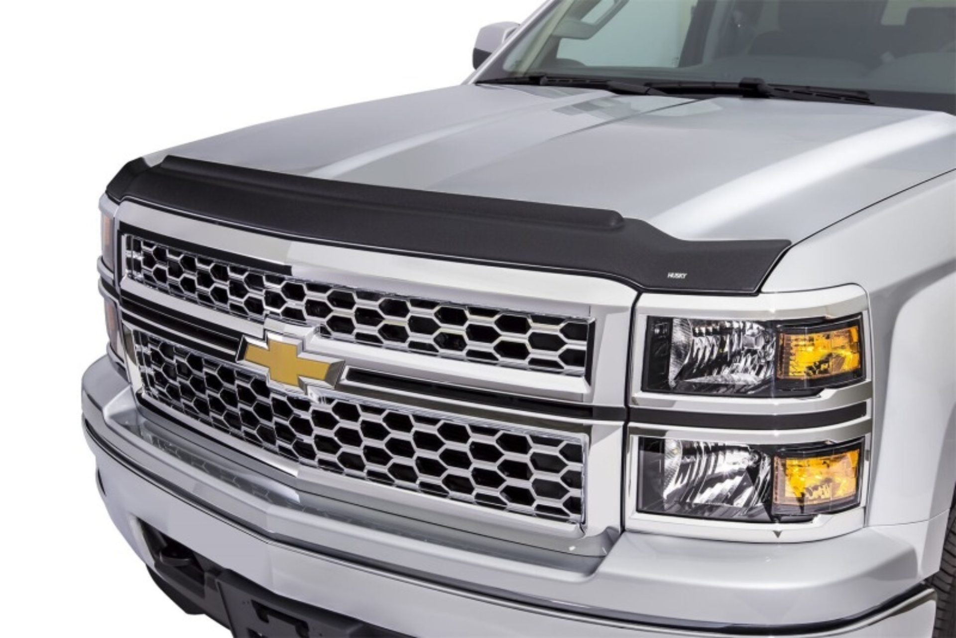 Picture of Husky Liners 07-13 Chevrolet Silverado 1500 Aeroskin II Low Profile - Tex. Black