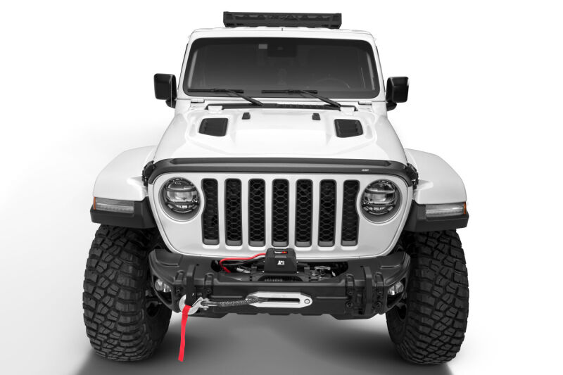 Picture of Husky Liners 07-18 Jeep Wrangler JK/JKU Aeroskin II Low Profile - Tex. Black
