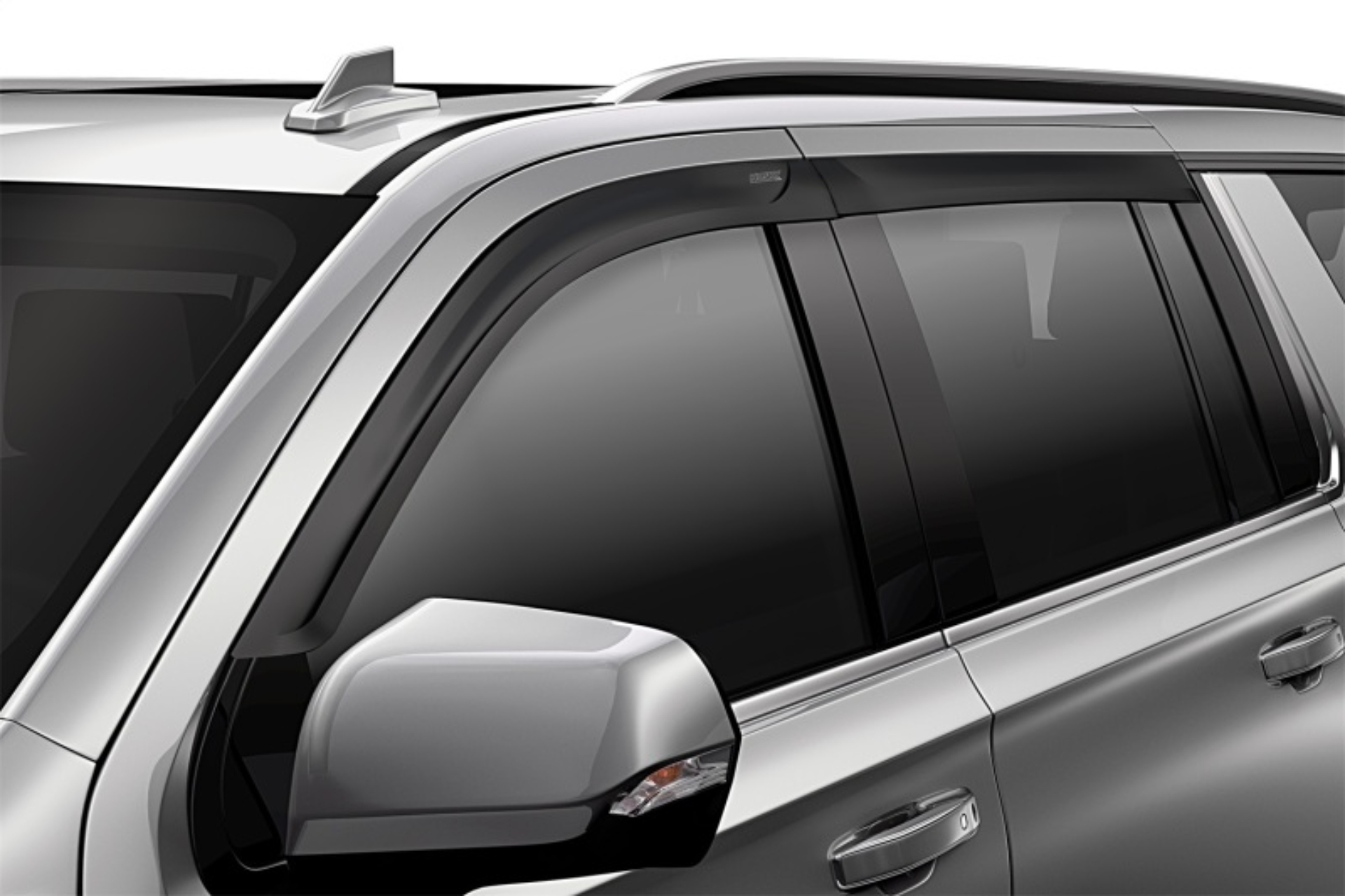 Picture of Husky Liners 17-24 Nissan Titan CC/16-24 Nissan Titan XD CC Ventvisor Low Profile 4pc - Matte Black