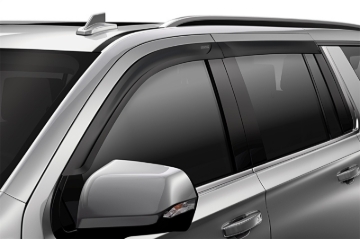Picture of Husky Liners 17-24 Nissan Titan CC/16-24 Nissan Titan XD CC Ventvisor Low Profile 4pc - Matte Black