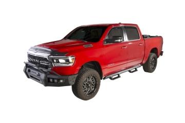 Picture of Husky Liners 19-25 RAM 1500 Excl. Rebel/TRX Models Aeroskin II Low Profile - Tex. Black