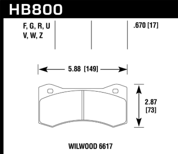Picture of Hawk ER-1 Motorsports Brake Pads
