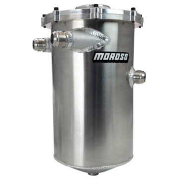 Picture of Moroso MMPS Split Top 16in Tall 8in Dia 7.5qt Dry Sump Tank