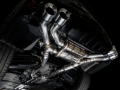 Picture of AWE Tuning 2021+ Cadillac CT4-V Blackwing SwitchPath Exhaust - Chrome Silver Tips