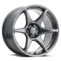 Picture of Kansei K11G Tandem 15x8in / 4x100 BP / 25mm Offset / 73.1mm  Bore - Gunmetal