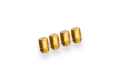 Picture of ISC Suspension Titanium Valve Stem Caps (Set of 4) - Gold