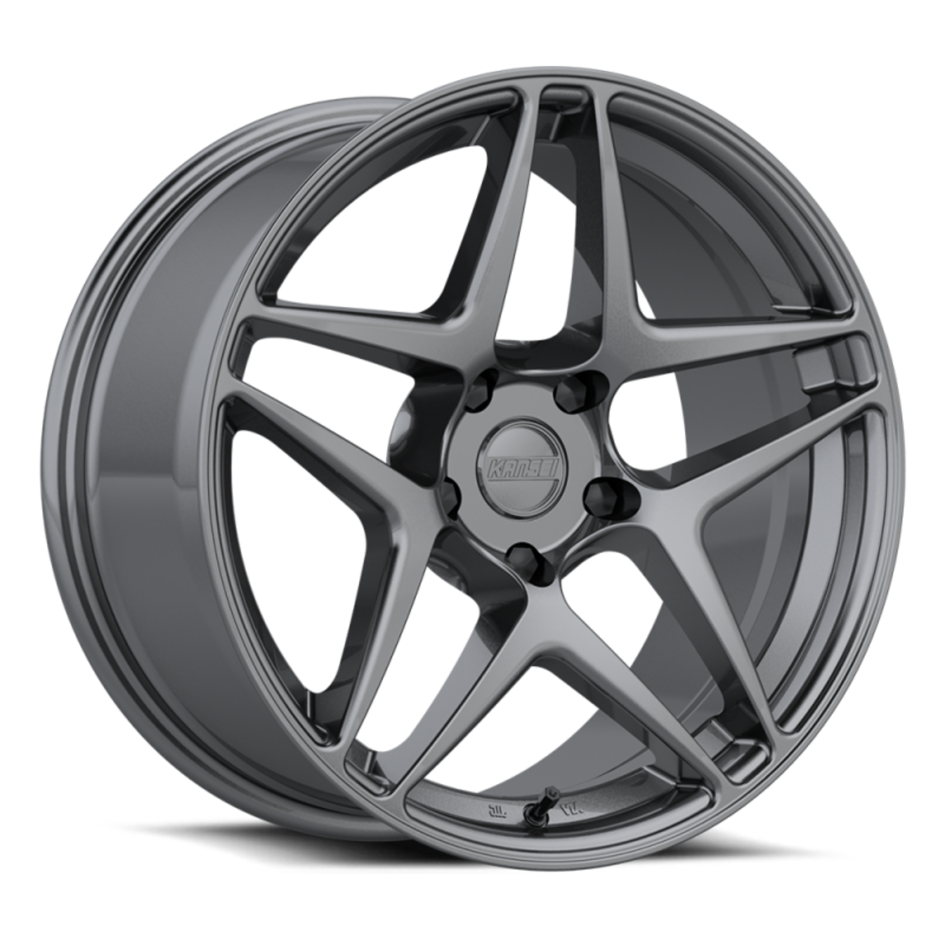 Picture of Kansei K15G Astro 18x8.5in / 5x120 BP / 35mm Offset / 72.6mm  Bore - Gunmetal