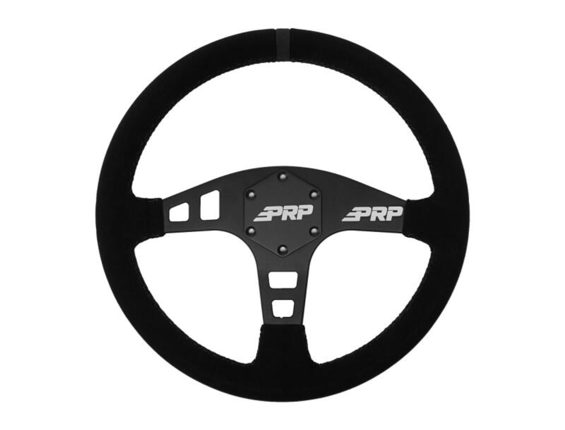 Picture of PRP Flat Suede Steering Wheel - Black